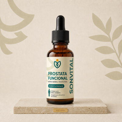 Fórmula Líquida De Máxima Potencia – PROSTATA FUNCIONAL de SONVITAL