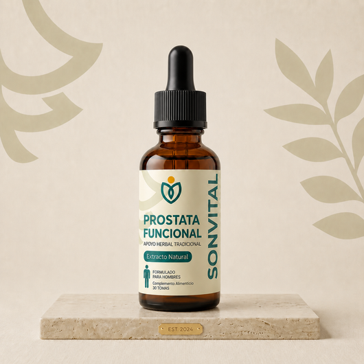 Fórmula Líquida De Máxima Potencia – PROSTATA FUNCIONAL de SONVITAL